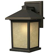 Z-Lite Holbrook 1-Light Outdoor Wall Sconce In Oil Rubbed Bronze