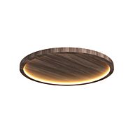 Naia LED Ceiling Mount in American Walnut