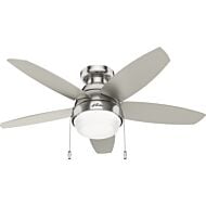 Lilliana 2-Light 44" Ceiling Fan in Brushed Nickel