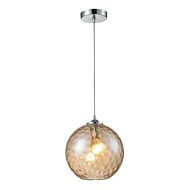 Watersphere 1-Light Mini Pendant in Polished Chrome