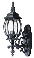 Chateau 1-Light Wall Sconce in Matte Black