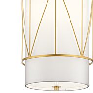 Kichler Birkleigh 12 Inch Pendant Light in Classic Gold