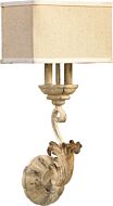 Florence 2-Light Wall Mount in Persian White