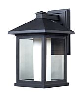 Z-Lite Mesa 1-Light Outdoor Wall Sconce In Black