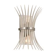 Baile 2-Light Wall Sconce in Brushed Nickel
