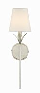 Broche 1-Light Wall Mount in Antique Silver