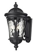 Z Lite Doma 5 Light Outdoor Wall Sconce In Black