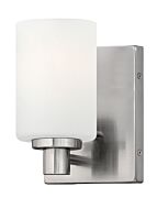 Hinkley Karlie 1-Light Bathroom Vanity Light In Brushed Nickel
