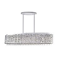 CWI Lighting Bubbles 16 Light Drum Shade Chandelier with Chrome finish