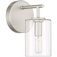 Craftmade Hailie Wall Sconce in Satin Nickel