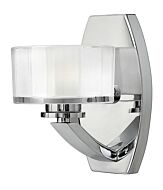 Hinkley Meridian 1-Light Bathroom Vanity Light In Chrome