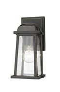 Z-Lite Millworks 1-Light Outdoor Wall Sconce In Oil Rubbed Bronze
