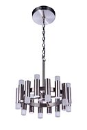 Craftmade Simple Lux 16-Light Chandelier in Brushed Polished Nickel