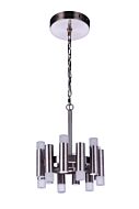 Craftmade Simple Lux 12-Light Convertible Semi Flush in Brushed Polished Nickel