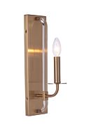 Craftmade Graclyn 1-Light Wall Sconce in Satin Brass