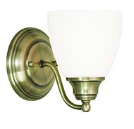 Somerville 1-Light Wall Sconce in Antique Brass