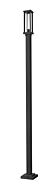 Z-Lite Glenwood 1-Light Outdoor Post Mounted Fixture Light In Black