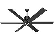 Hunter Fans HFC 72 72 Inch Indoor/Outdoor Ceiling Fan in Matte Black