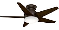 Casablanca Isotope 44 Inch Indoor Flush Mount Ceiling Fan in Brushed Cocoa