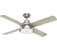Casablanca Levitt 54 Inch Indoor Ceiling Fan in Brushed Nickel