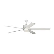 Monte Carlo Vision 72 Inch Indoor Ceiling Fan in Matte White