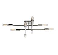 Savoy House Lyrique 8 Light Ceiling Light in Polished Nickel