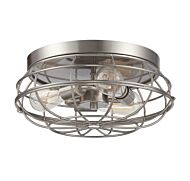 Savoy House Scout 3 Light Ceiling Light in Satin Nickel