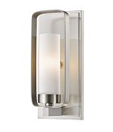 Z-Lite Aideen 1-Light Wall Sconce In Brushed Nickel