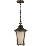 Sea Gull Cape May Outdoor Hanging Light in Burled Iron