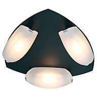 Access Nido 3 Light 13 Inch Ceiling Light in Oil Rubbed Bronze