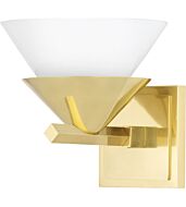 Hudson Valley Stillwell Wall Sconce in Aged Brass