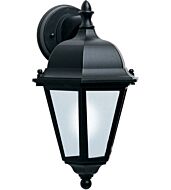 Maxim Lighting Westlake LED E26 1 Light 1 Light Outdoor Wall Mount in Black