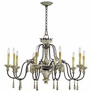 Cyan Design Provence 36.25 Inch 10 Light Chandelier in Carriage House