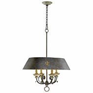 Cyan Design Provence 4 Light Pendant Light in Carriage House