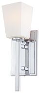 Minka Lavery City Square 14 Inch Wall Sconce in Chrome