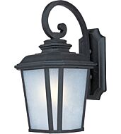 Maxim Lighting Radcliffe LED E26 1 Light 1 Light Outdoor Wall Mount in Black Oxide