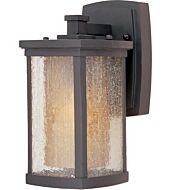 Maxim Lighting Bungalow LED E26 1 Light 1 Light Outdoor Wall Mount in Bronze
