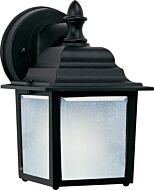 Builder Cast LED E26 1-Light LED Outdoor Wall Sconce in Black
