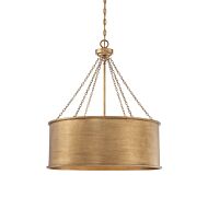 Savoy House Rochester 6 Light Pendant in Gold Patina