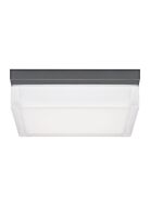 Tech Boxie 3 Inch Outdoor Wall Light in Charcoal