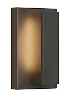 Tech Nate 3000K LED 9 Inch Outdoor Wall Light in Bronze