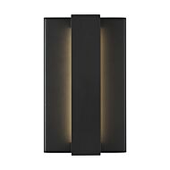 Windfall 1-Light LED Outdoor Wall Mount in Black