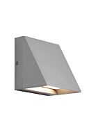 Tech Pitch 3000K LED 5 Inch Outdoor Wall Light in Silver