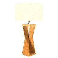 Spin 1-Light Table Lamp in Louro Freijo