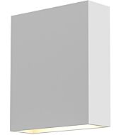 Sonneman Flat Box™ 7 Inch Wall Sconce in Textured White
