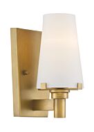 Hyde Park 1-Light Wall Sconce in Vintage Gold