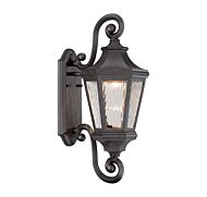 The Great Outdoors Hanford Pointe 22 Inch Outdoor Wall Light in Oil Rubbed Bronze