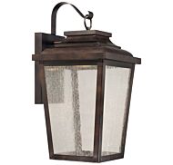 The Great Outdoors Irvington Manor Led 21 Inch Outdoor Wall Light in Chelesa Bronze