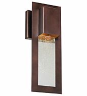 The Great Outdoors Westgate 13 Inch Outdoor Wall Light in Alder Bronze