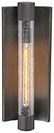 The Great Outdoors Celtic Shadow 21 Inch Outdoor Wall Light in Textured Bronze with Silver Highl